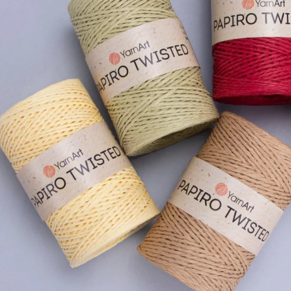 PAPIRO TWISTED YARN ART